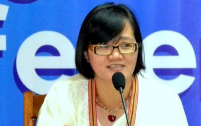 <p><strong>SCIENCE AND TECHNOLOGY COLLEGE SCHOLARSHIP.</strong> Officer-in-Charge Nancy Bantog (in photo) of the Department of Science and Technology in Cordillera Administrative Region announced on Wednesday (April 11, 2018) that 224 high school students from Cordillera had passed the 2018 Science and Technology test for science and technology college scholarship. The number of passers from the region this year was 19.79-percent higher than in 2015, the last time the DOST conducted the exam nationwide. <em>(PIA-CAR File Photo)</em></p>